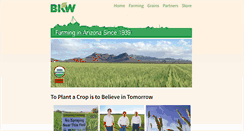 Desktop Screenshot of bkwazgrown.com